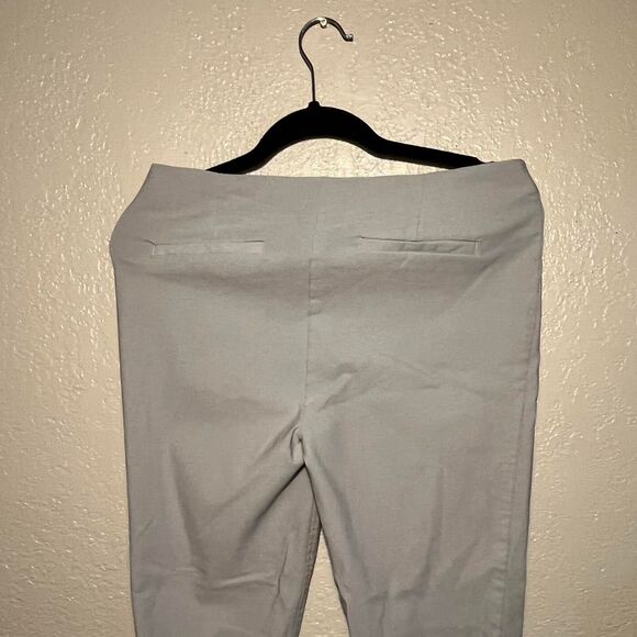 Women's Grey and Blue Jeans Size 8 Cargo Pants Pocketed - Picture 4 of 6